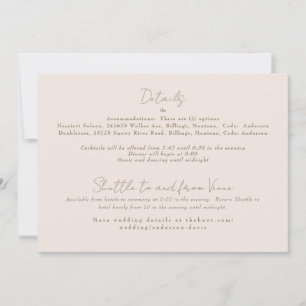 Invitation Mariée Rouge Forever Faithful Blushing Bride Détai