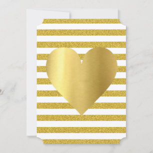 Invitation Mariée Summer Lovin White Gold Soiree pelouse Part