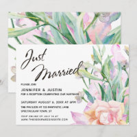 Mariés Artistiques Bouquet Floral Aquarelle