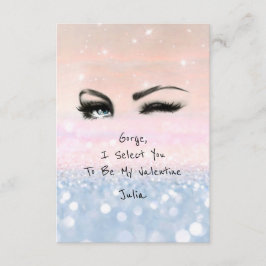 Invitation Marilyn Monroe Pink Blu Valentine Love Déclaration