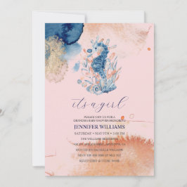 Invitation Marine Life | C'est un Baby shower de grand-mère