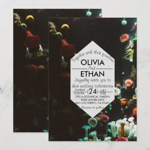 Invitation Marine sous les récifs coralliens de mer Mariage d