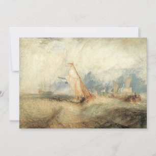 Invitation Marine vintage Seascape par Joseph Turner