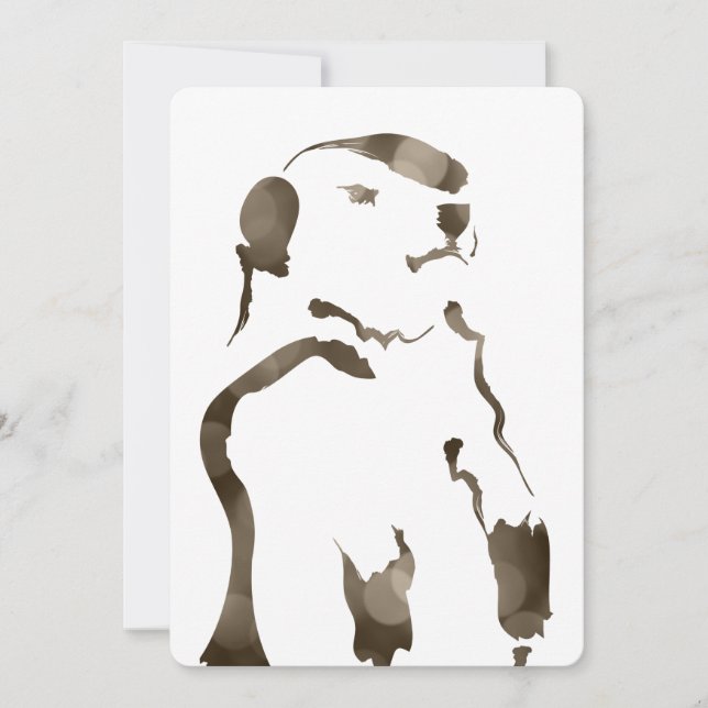 Invitation marmotte (Devant)