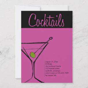 Invitation Martini