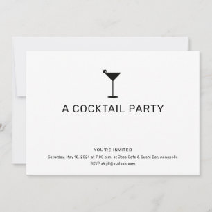 Invitation Martini