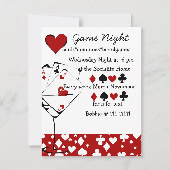 Invitation Martini (Devant)