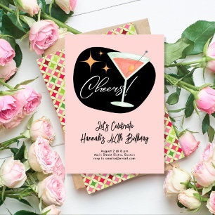 Invitation Martini Anniversaire