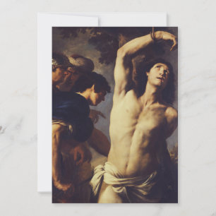 Invitation Martyre de Saint-Sébastien par Andrea Vaccaro