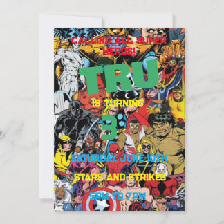 Invitation Marvel