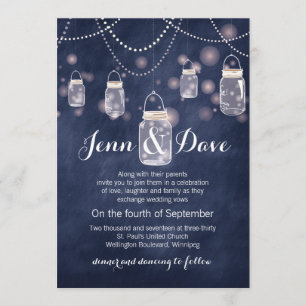 Invitation Mason Jar