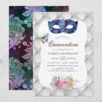 Masquerade Iridescente Quinceañera