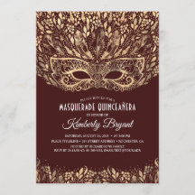 MASQUERADE QUINCEANERA 15ÈME ANNIVERSAIRE