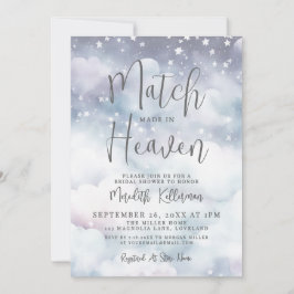 Invitation Match Made In Heaven Bridal Shower