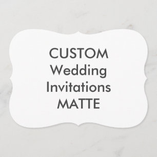Invitation MATELAS 120lb 7 pouces x 5 pouces Envoi mariage