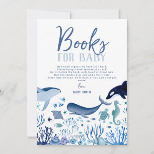 Invitation Matelot C'est un Garçon Livres Bleus Sous-Marins p