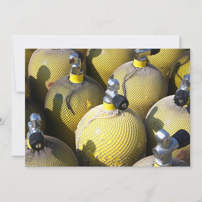 Invitation matériel de plongée sous-marine (Devant)