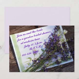 Invitation Matte 5" x 7", enveloppes blanches standard inclus