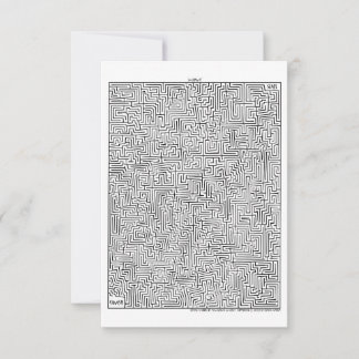 Invitation Mayan 1 Maze Extraordinaire !Invitation