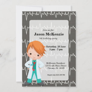 Invitation Médecin pour enfants