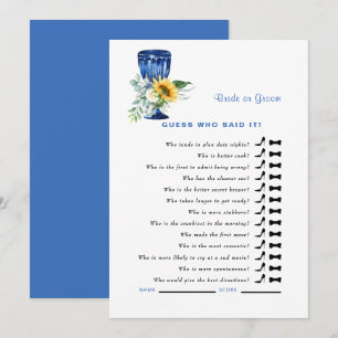 Invitation Méditerranéen Qui A Dit Qu'Il Douche Jeu