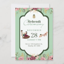 Invitation Mehendi