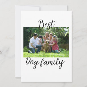 Invitation Meilleur chien famille maman papa animal ami anima