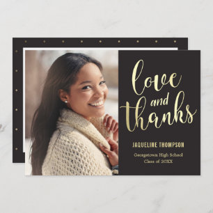 Invitation Meilleur Merci d'obtention de diplôme de COULEUR É