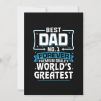Meilleur père Papa Le plus grand du monde n°1