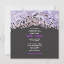 MELODY de l'invitation Bat mitzvah du bar TORAH
