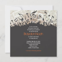 MELODY de l'invitation du Bat mitzvah du bar TORAH
