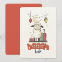 Mème d'Eid Mouton Drôle LOL HAHA | Baaah Au revoir