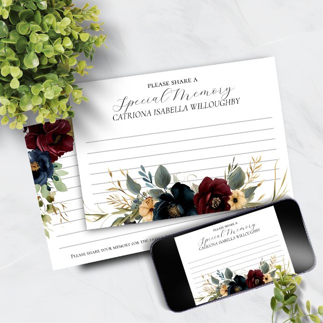 Invitation Mémorial funéraire de la marine de Bourgogne Parta (Créateur téléchargé)