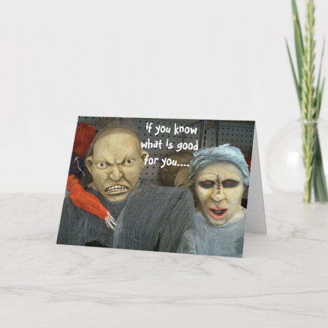 INVITATION MENACER L'INVITATION HALLOWEEN (Devant)