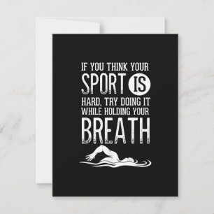 Invitation Mens Swimmer Swimming Sport Practice