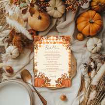 Menu du bar de Friendsgiving Signature Drinks