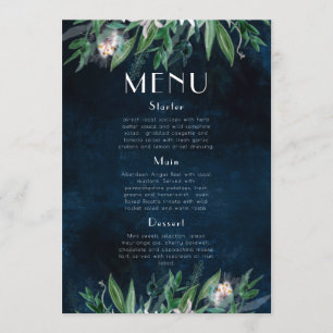 Invitation Menu long 4x9 Modèle 9,