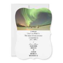 Menu Lumière du Nord Mariage Parti Invités Mariée