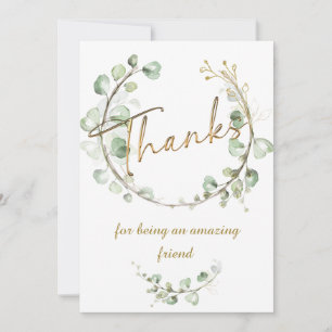 Invitation Merci d'être un ami incroyable