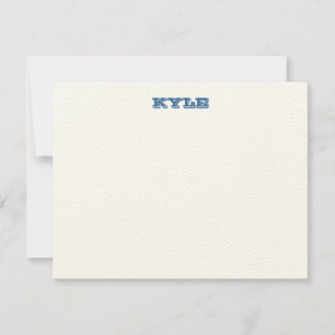 Invitation Merci d'invitation Ashton Bar Mitzvah