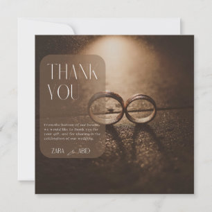 Invitation Merci massage Love's Eternal Promise card