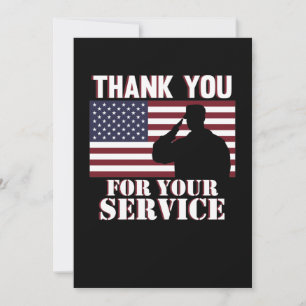 Invitation Merci Pour Votre Service Joyeux Jour Des Anciens C