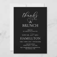 Merci un Brunch, Modern Mariage Elopement Party