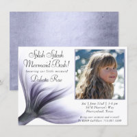 Mermaid Chic | Dusty Lavender Purple Splash