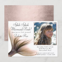 Mermaid Posh | Terracotta Splish Splash Photo