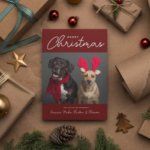 Invitation MERRY NOËL   Ajouter votre photo