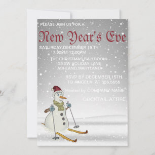 Invitation Merveilleux, Extraordinaire, Flacon de neige mouss
