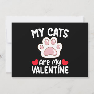 Invitation Mes Chats Sont Mes Amateurs Amoureux Des Animaux D
