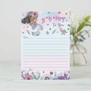 Invitation Message de la capsule de temps de la sirène pour v