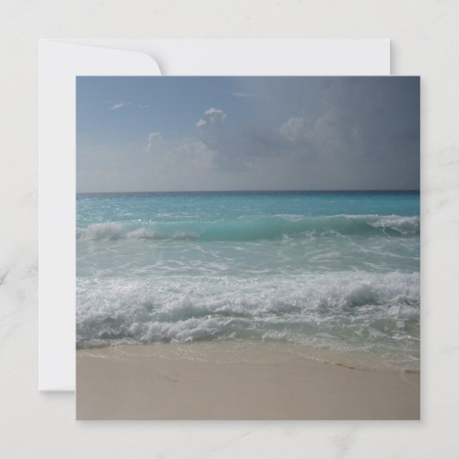 Invitation mexicaine de plage (Devant)